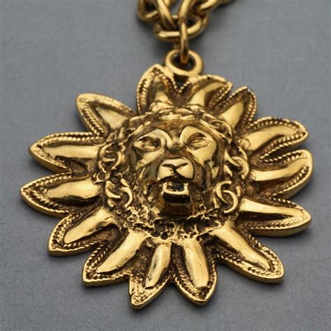 chanel lion jewelry